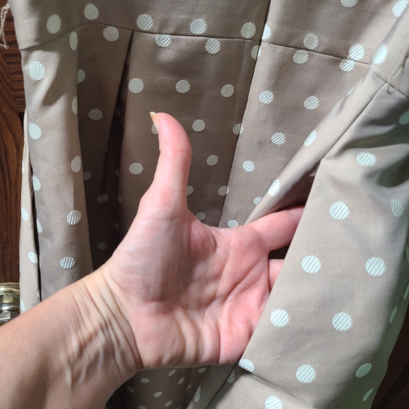 White House Black Market Polka Dot Dress - Picture 4 of 4